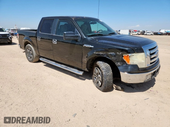 2010 Ford F-150 XL with VIN 1FTEW1C86AFC56413, listed as a Copart auction lot 61371355 with 251,151 mi miles and Salvage title. Bid and sale history available at DreamBid. Image 4.