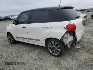 2017 FIAT 500L Lounge with VIN ZFBCFACH1HZ039970, listed as a Copart auction lot 47579055 with 42,903 mi miles and Salvage Title. Bid and sale history available at DreamBid. Image 2.
