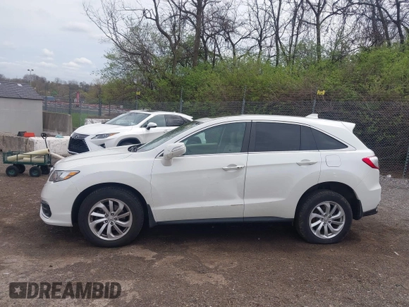 2016 Acura RDX Tech Pkg with VIN 5J8TB4H53GL000714, listed as a IAAI auction lot 41966697 with 57,662 mi miles. Bid and sale history available at carsss.com. Image 14.