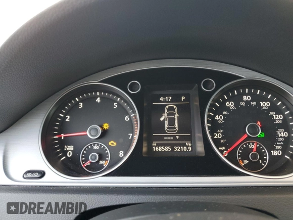 2014 Volkswagen CC Sport with VIN WVWBN7AN9EE505056, listed as a Copart auction lot 87305504 with 168,585 mi miles and Salvage Title. Bid and sale history available at carsss.com. Image 9.