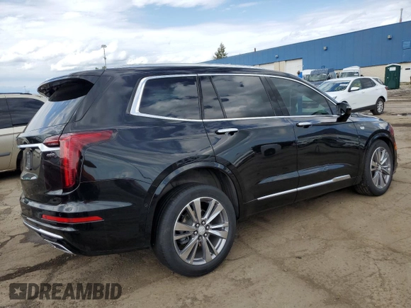 2022 Cadillac XT6 Premium Luxury with VIN 1GYKPDRS6NZ128630, listed as a Copart auction lot 51427144 with 35,108 mi miles and Non Repairable. Bid and sale history available at carsss.com. Image 3.