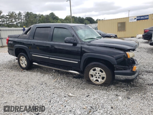 2006 Chevrolet Avalanche Z71 with VIN 3GNEK12Z46G235871, listed as a Copart auction lot 69469594 with 0 mi miles and Salvage Title. Bid and sale history available at carsss.com. Image 4.