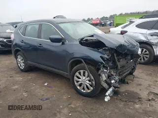 2016 Nissan Rogue SV with VIN KNMAT2MT8GP706808, listed as a IAAI auction lot 41200274 with 107,164 mi miles. Bid and sale history available at carsss.com. Image 1.