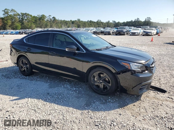 2022 Subaru Legacy Sport with VIN 4S3BWAH60N3011589, listed as a Copart auction lot 74334524 with 25,137 mi miles and Salvage Title. Bid and sale history available at carsss.com. Image 4.