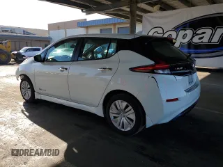 2019 Nissan LEAF SV with VIN 1N4AZ1CP9KC310549, listed as a Copart auction lot 62319525 with 58,778 mi miles and Salvage title. Bid and sale history available at DreamBid. Image 2.