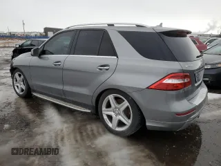 2014 Mercedes-Benz M 550 with VIN 4JGDA7DB3EA435594, listed as a Copart auction lot 87638055 with 227,256 mi miles and Salvage title. Bid and sale history available at DreamBid. Image 2.