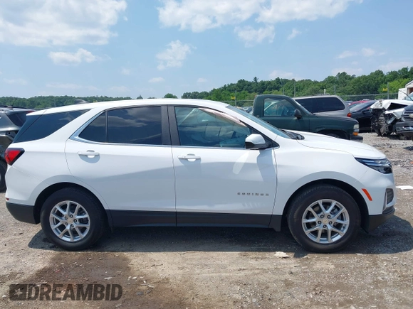 2024 Chevrolet Equinox LT z VIN 3GNAXUEG9RL100196, wystawiony jako IAAI lot #42479969 z przebiegiem 23 585 mil mil oraz . Historia ofert i sprzedaży dostępna na DreamBid. Obrazek 13.