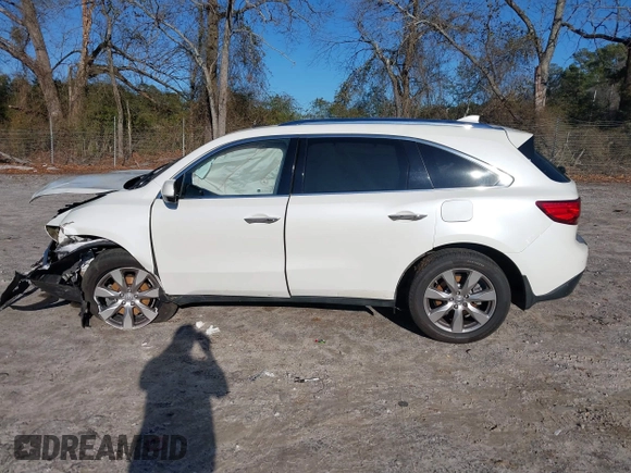 2014 Acura MDX Advance with VIN 5FRYD4H89EB028427, listed as a IAAI auction lot 41215006 with Not Provided miles and . Bid and sale history available at DreamBid. Image 13.