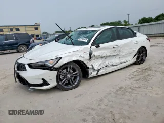 2024 Acura Integra Technology with VIN 19UDE4H6XRA002141, listed as a Copart auction lot 57291625 with Not provided miles and Salvage title. Bid and sale history available at DreamBid. Image 1.