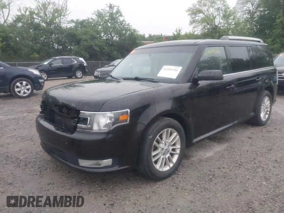 2014 Ford Flex SEL z VIN 2FMHK6C89EBD00168, wystawiony jako IAAI lot #42289106 z przebiegiem 158 598 mil mil oraz . Historia ofert i sprzedaży dostępna na DreamBid. Obrazek 18.