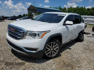 2019 GMC Acadia SLE with VIN 1GKKNLLA0KZ190207, listed as a Copart auction lot 62386185 with 107,225 mi miles and Salvage title. Bid and sale history available at DreamBid. Image 1.