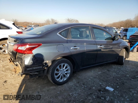 2017 Nissan Sentra S with VIN 3N1AB7AP6HY214952, listed as a Copart auction lot 46545835 with 86,144 mi miles and Salvage Title. Bid and sale history available at DreamBid. Image 3.