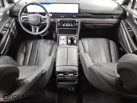 2025 Genesis GV80 Standard with VIN KMUHFESB8SU236496, listed as a Copart auction lot 64112645 with 14,668 mi miles and Clean title. Bid and sale history available at DreamBid. Image 8.