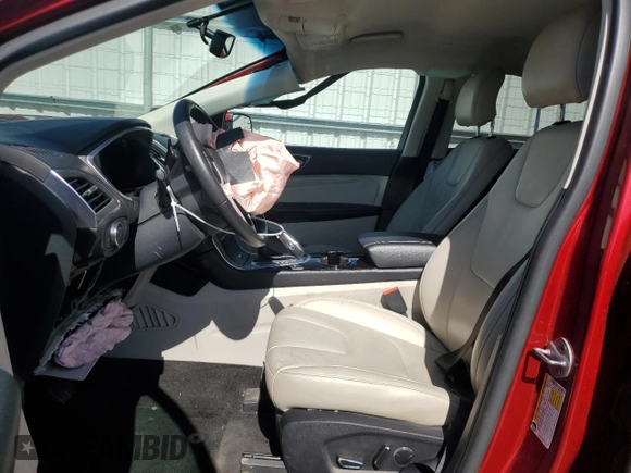2015 Ford Edge Titanium with VIN 2FMTK4K93FBB03491, listed as a Copart auction lot 54075365 with 94,095 mi miles and Salvage Title. Bid and sale history available at carsss.com. Image 7.