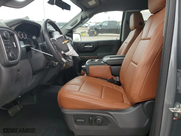 2019 Chevrolet Silverado 1500 LT with VIN 3GCUYDED8KG166021, listed as a Copart auction lot 51522155 with 29,196 mi miles and Salvage Title. Bid and sale history available at carsss.com. Image 7.