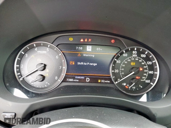 2024 Infiniti QX50 Sport with VIN 3PCAJ5FA7RF108824, listed as a Copart auction lot 55150705 with 7,388 mi miles and Salvage title. Bid and sale history available at DreamBid. Image 9.