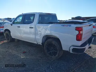 2023 Chevrolet Silverado 1500 Custom with VIN 1GCPDBEK1PZ188722, listed as a IAAI auction lot 41258010 with 45,863 mi miles and . Bid and sale history available at DreamBid. Image 3.