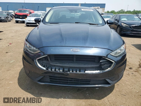 2020 Ford Fusion SE with VIN 3FA6P0T94LR247709, listed as a Copart auction lot 59263695 with 45,392 mi miles and Salvage title. Bid and sale history available at DreamBid. Image 5.