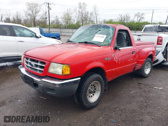 2002 Ford Ranger XL with VIN 1FTYR10D52PA66412, listed as a IAAI auction lot 41942600 with Not provided miles and . Bid and sale history available at DreamBid. Image 2.