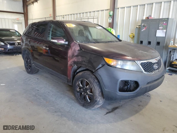 2011 Kia Sorento LX with VIN 5XYKT4A1XBG154372, listed as a Copart auction lot 52928725 with 0 mi miles and Clean Title. Bid and sale history available at carsss.com. Image 4.