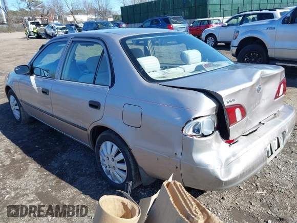 1999 Toyota Corolla VE with VIN 2T1BR12E0XC103688, listed as a IAAI auction lot 41938086 with 203,600 mi miles and . Bid and sale history available at DreamBid. Image 3.