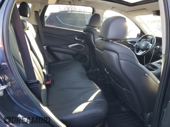 2021 Acura RDX with VIN 5J8TC2H37ML001814, listed as a Copart auction lot 83793424 with 66,613 mi miles and Salvage Title. Bid and sale history available at carsss.com. Image 10.