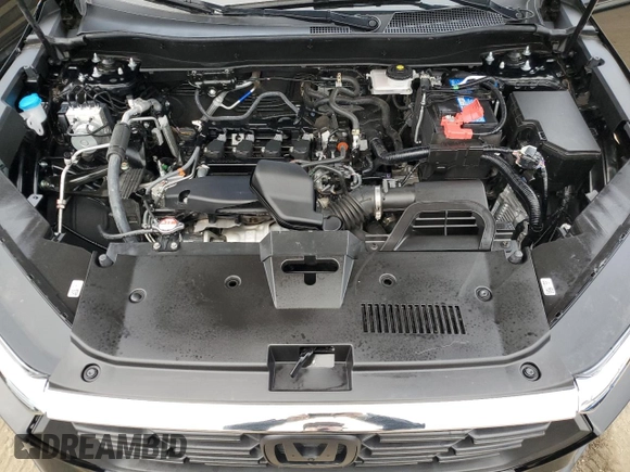 2025 Honda CR-V EX with VIN 2HKRS4H43SH411186, listed as a Copart auction lot 53816295 with 9,172 mi miles and Salvage Title. Bid and sale history available at DreamBid. Image 12.