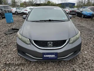 2013 Honda Civic EX with VIN 19XFB2F82DE269658, listed as a Copart auction lot 53803815 with 118,140 mi miles and Salvage Title. Bid and sale history available at DreamBid. Image 5.