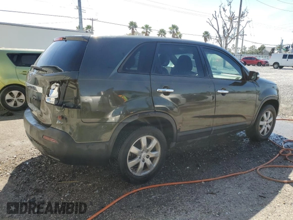 2011 Kia Sorento LX with VIN 5XYKT3A10BG106020, listed as a Copart auction lot 46151355 with 244,140 mi miles and Salvage Title. Bid and sale history available at DreamBid. Image 3.