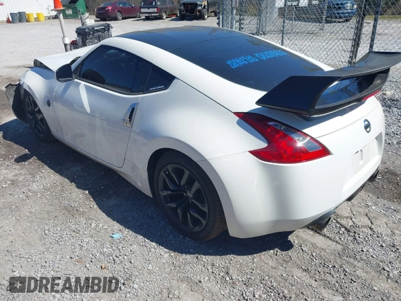 2015 Nissan 370Z Sport with VIN JN1AZ4EH9FM443719, listed as a IAAI auction lot 41677286 with 87,967 mi miles and . Bid and sale history available at DreamBid. Image 3.