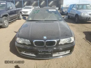 2002 BMW 3 Series 330Ci with VIN WBABS53482JU95296, listed as a Copart auction lot 50978565 with 104,135 mi miles and Salvage Title. Bid and sale history available at DreamBid. Image 5.