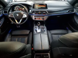 2018 BMW 7 Series 740e xDrive iPerformance with VIN WBA7J2C59JG938180, listed as a Copart auction lot 85343184 with 35,860 mi miles and Salvage Title. Bid and sale history available at carsss.com. Image 8.