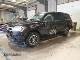 2024 Ford Expedition Max XLT с VIN 1FMJK1J87REA64508, выставлен на аукционе Copart как лот 52493645 с пробегом 15 343 миль миль и Списание • Salvage title. История ставок и продаж доступна на DreamBid. Изображение 1.