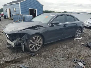 2014 Audi A6 Prestige with VIN WAUHGAFC1EN156688, listed as a Copart auction lot 63921445 with 110,987 mi miles and Clean title. Bid and sale history available at DreamBid. Image 1.