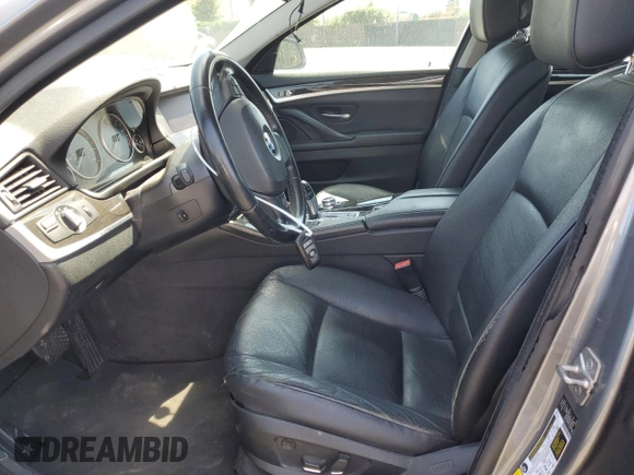 2012 BMW 5 Series 528i with VIN WBAXG5C59CDY29920, listed as a Copart auction lot 52589705 with 135,089 mi miles and Salvage Title. Bid and sale history available at carsss.com. Image 7.