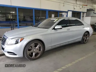 2014 Mercedes-Benz S 550 with VIN WDDUG8FB8EA040466, listed as a Copart auction lot 62604525 with 133,660 mi miles and Salvage title. Bid and sale history available at DreamBid. Image 1.