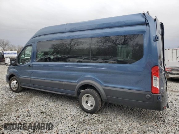 2023 Ford Transit Passenger XL with VIN 1FBVU4XG8PKB11791, listed as a Copart auction lot 44168115 with 2,482 mi miles and Non repairable. Bid and sale history available at DreamBid. Image 2.