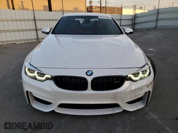 2018 BMW M4 z VIN WBS4Z9C5XJED31199, wystawiony jako Copart lot #85157254 z przebiegiem 54 034 mil mil oraz Czysty tytuł • Clean title. Historia ofert i sprzedaży dostępna na DreamBid. Obrazek 5.