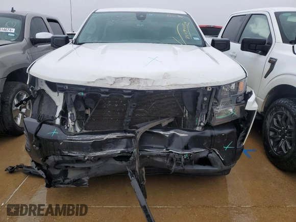2021 Chevrolet Silverado 1500 Work Truck with VIN 3GCNWAEH9MG275148, listed as a Copart auction lot 75474454 with 34,015 mi miles and Salvage Title. Bid and sale history available at carsss.com. Image 5.