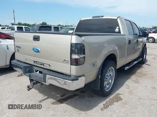 2008 Ford F-150 XLT with VIN 1FTPW12VX8FA91900, listed as a IAAI auction lot 42455455 with 329,039 mi miles and . Bid and sale history available at DreamBid. Image 4.