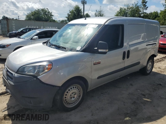 2015 Ram ProMaster City Cargo Tradesman with VIN ZFBERFAT3F6A78016, listed as a Copart auction lot 60822104 with Not Provided miles and Non Repairable. Bid and sale history available at carsss.com. Image 1.