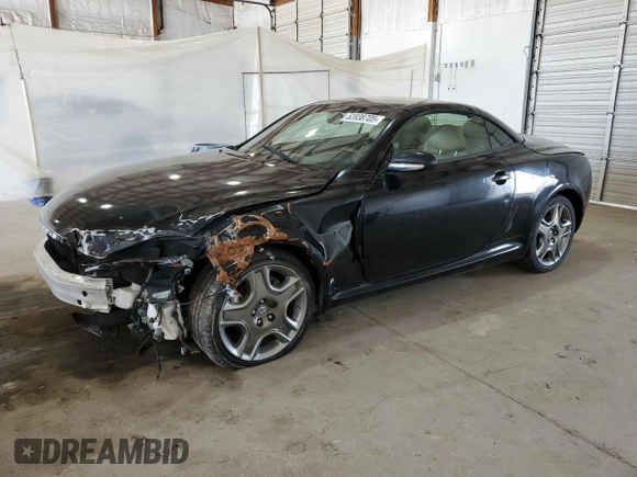 2006 Lexus SC with VIN JTHFN48Y669005283, listed as a Copart auction lot 52838705 with 150,335 mi miles and Non Repairable. Bid and sale history available at carsss.com. Image 1.