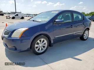2011 Nissan Sentra S with VIN 3N1AB6AP2BL698049, listed as a Copart auction lot 58810845 with 145,420 mi miles and Salvage title. Bid and sale history available at DreamBid. Image 1.