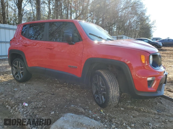 2021 Jeep Renegade Sport с VIN ZACNJDAB6MPM22488, выставлен на аукционе Copart как лот 88940895 с пробегом 49 619 миль миль и Списание • Salvage title. История ставок и продаж доступна на DreamBid. Изображение 4.