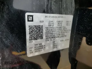 2019 GMC Canyon 4WD Denali with VIN 1GTG6EEN8K1209756, listed as a Copart auction lot 45728425 with 85,038 mi miles and Salvage Title. Bid and sale history available at carsss.com. Image 12.