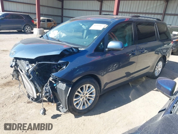 2014 Toyota Sienna XLE with VIN 5TDYK3DC2ES500586, listed as a IAAI auction lot 41995867 with 148,861 mi miles and . Bid and sale history available at DreamBid. Image 17.