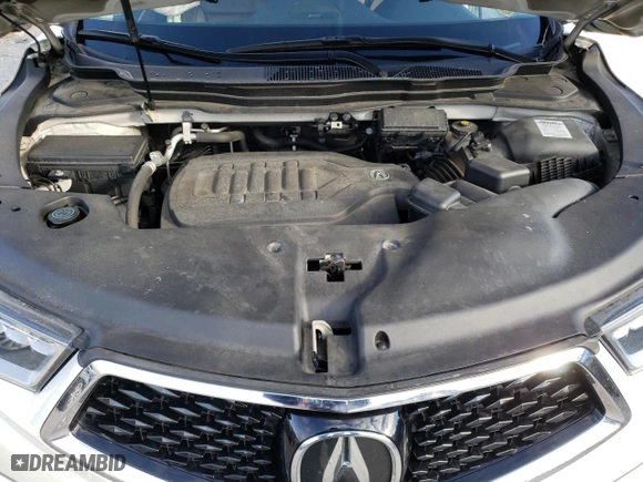2017 Acura MDX w/Technology Pkg with VIN 5FRYD4H51HB040663, listed as a Copart auction lot 85361914 with 70,764 mi miles and Salvage Title. Bid and sale history available at carsss.com. Image 12.