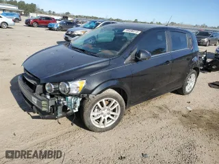 2014 Chevrolet Sonic LT with VIN 1G1JC6SH0E4197293, listed as a Copart auction lot 46496315 with 17,199 mi miles and Salvage Title. Bid and sale history available at carsss.com. Image 1.