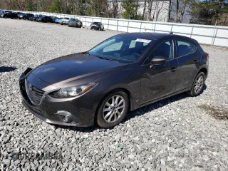 2016 Mazda 3 i Grand Touring with VIN JM1BM1N78G1329641, listed as a Copart auction lot 53471775 with 81,506 mi miles and Salvage title. Bid and sale history available at DreamBid. Image 1.