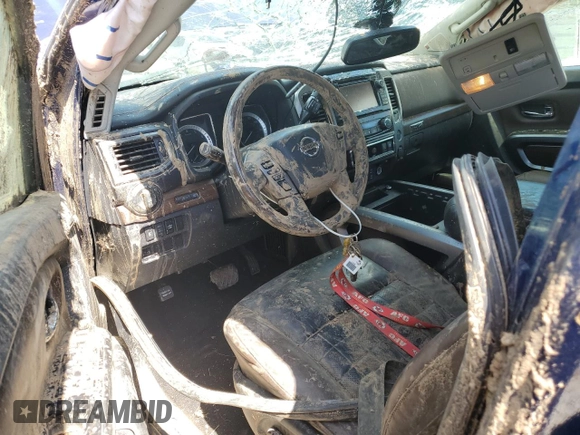 2017 Nissan Titan Platinum Reserve with VIN 1N6AA1E50HN532145, listed as a Copart auction lot 52622005 with 118,392 mi miles and Non repairable. Bid and sale history available at DreamBid. Image 8.